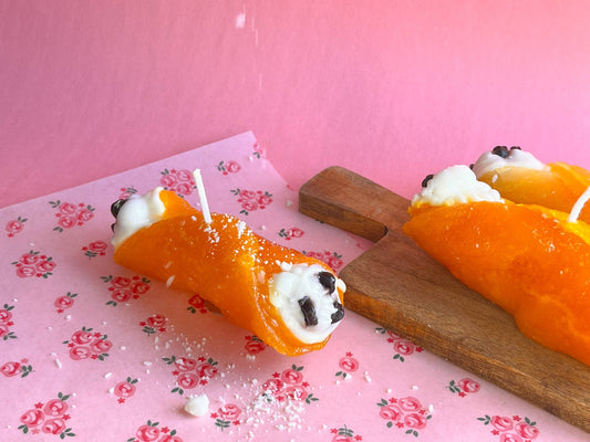 Cannoli Amore! - Cannoli Candle -  by Carlyle Avenue