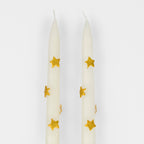 Gold Star Taper Candles - Candles by Carlyle Avenue