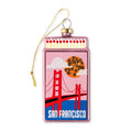 Matchbook Ornament - San Francisco -  by Carlyle Avenue