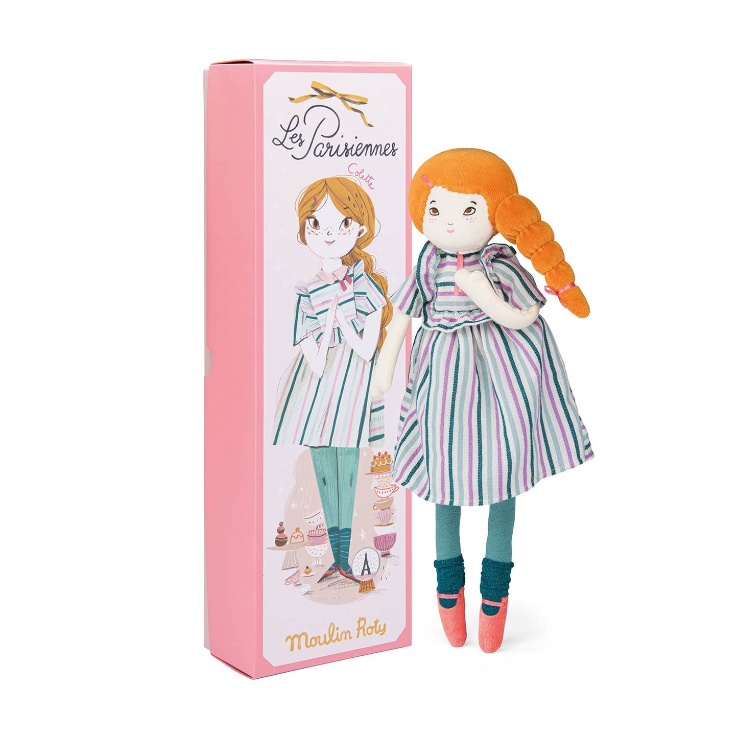 Colette The Parisiennes (large) - Doll - Moulin Roty -  by Carlyle Avenue