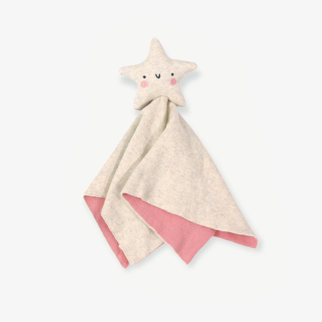 Stars Baby Jacquard Knit Blanket & Lovey Gift SET (Organic) -  by Carlyle Avenue