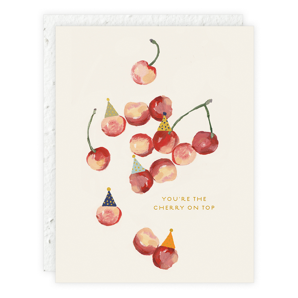Cherry On Top - Birthday Card -  by Carlyle Avenue