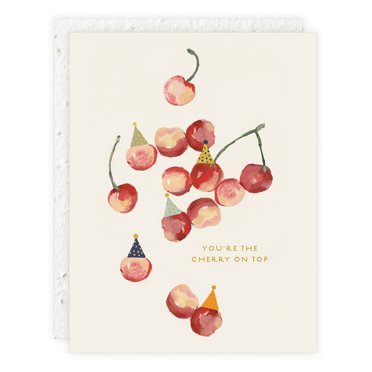 Cherry On Top - Birthday Card -  by Carlyle Avenue