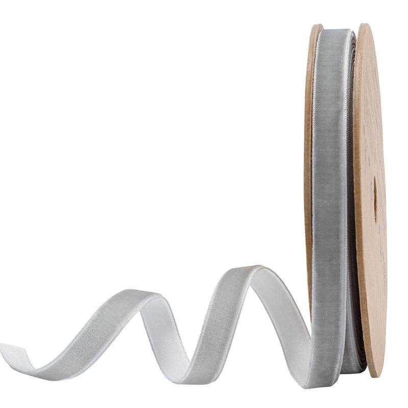 16 Colors | 3/8" Velvet Ribbon | 10 Yard Roll -  by Carlyle Avenue