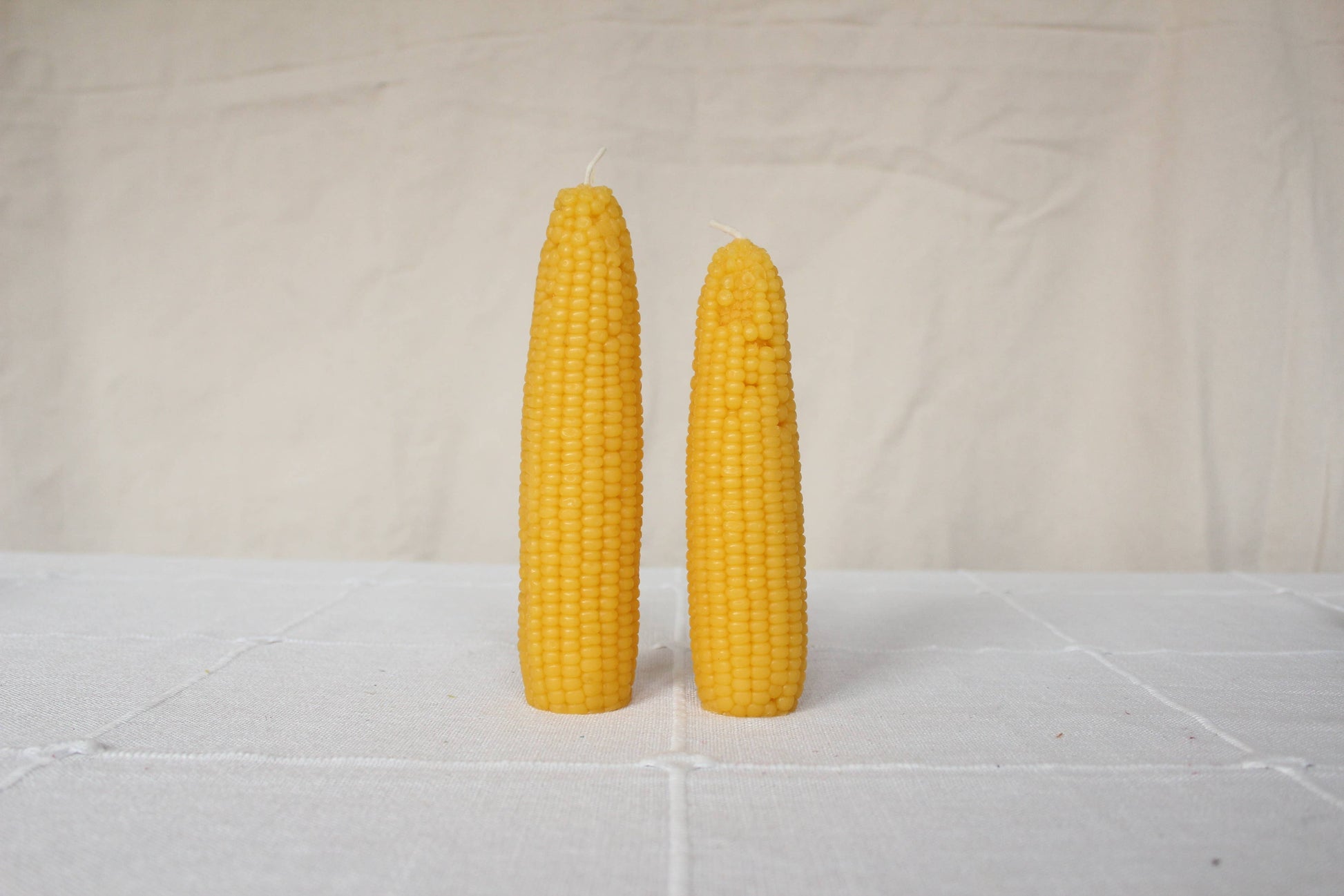 Sweet Maíz Fall Harvest Table Beeswax Candles -  by Carlyle Avenue