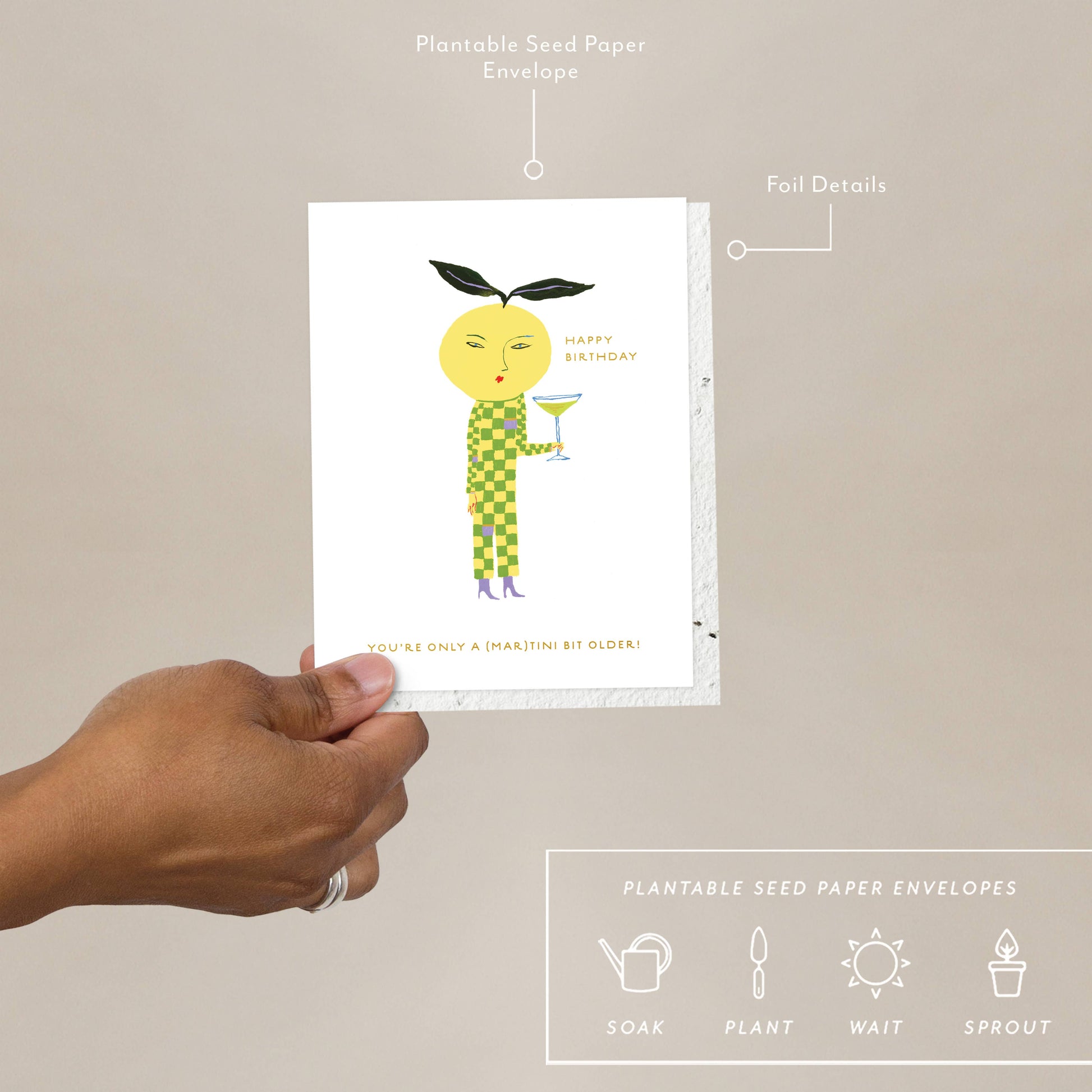 Yuzu - Birthday Card -  by Carlyle Avenue