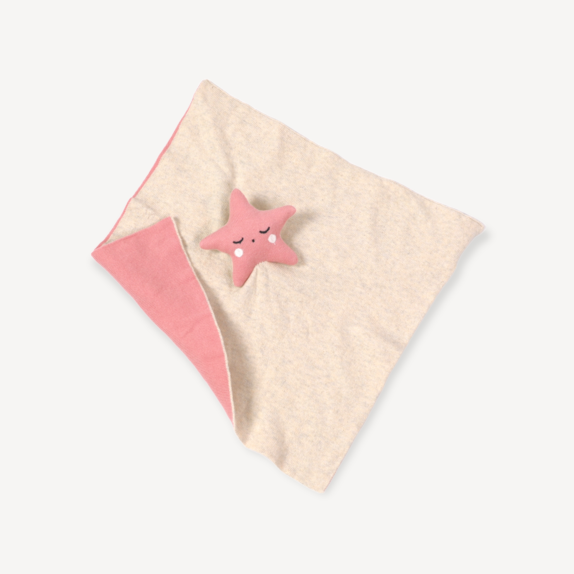 Baby Blanket & Lovey Gift Set - Pink Star