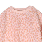 Leopard Baby Sweatshirt & Jogger Set (Organic Cotton)