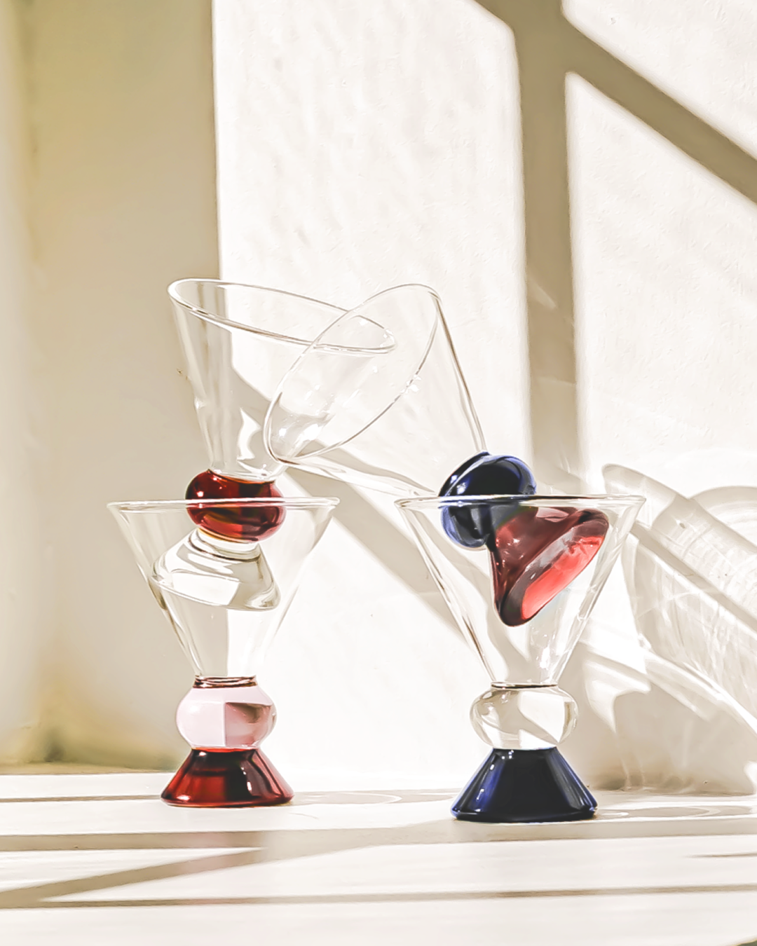 Totem Glasses, Provence - Drinkware Sets by Carlyle Avenue