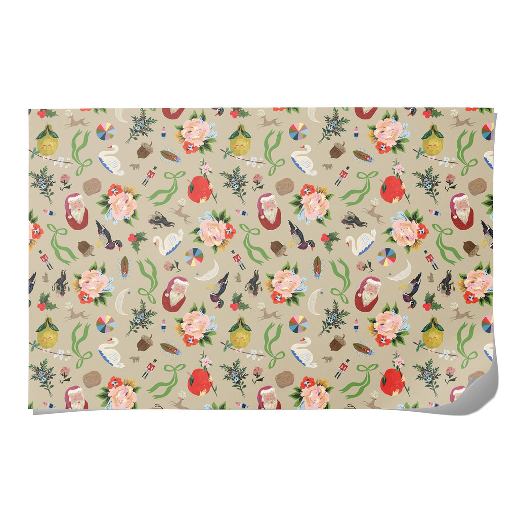 Merry Christmas to You wrapping paper -  by Carlyle Avenue
