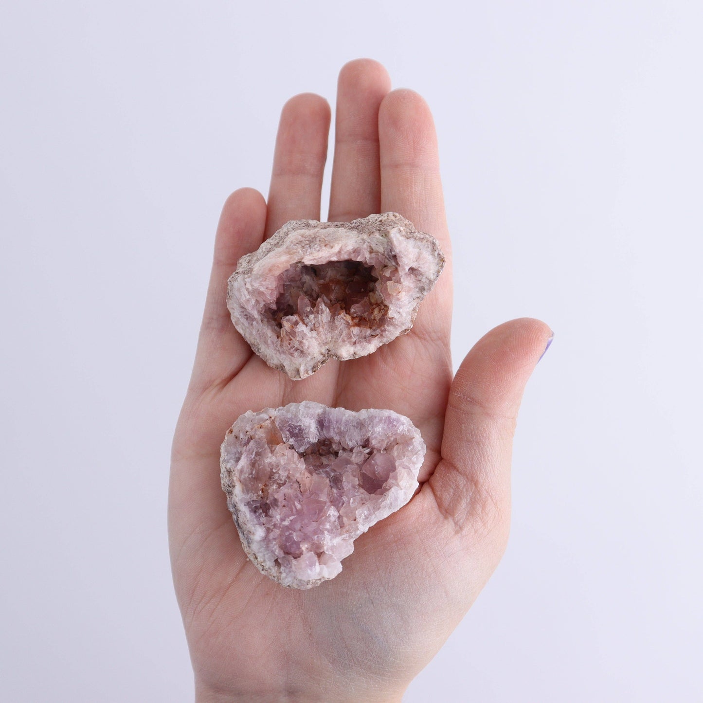 Pink Amethyst Flat of 12