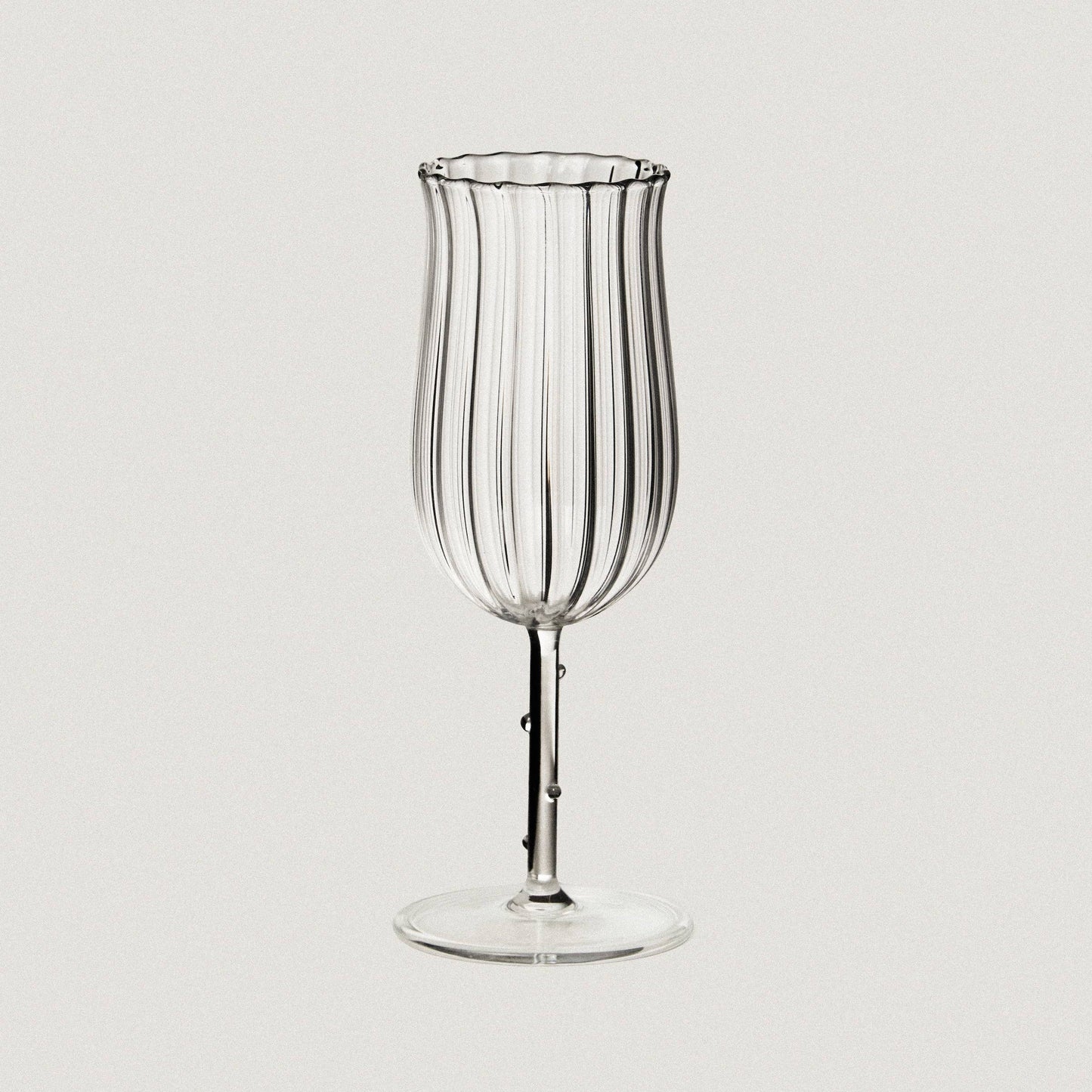 Tulip Wine Glass, Clear (Set of 4)