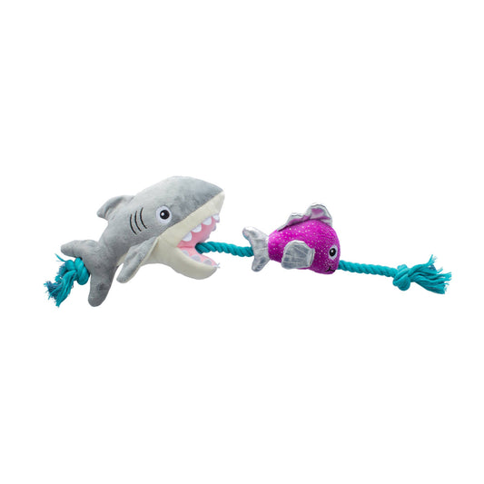 SHARK BAIT PLUSH DOG TOY