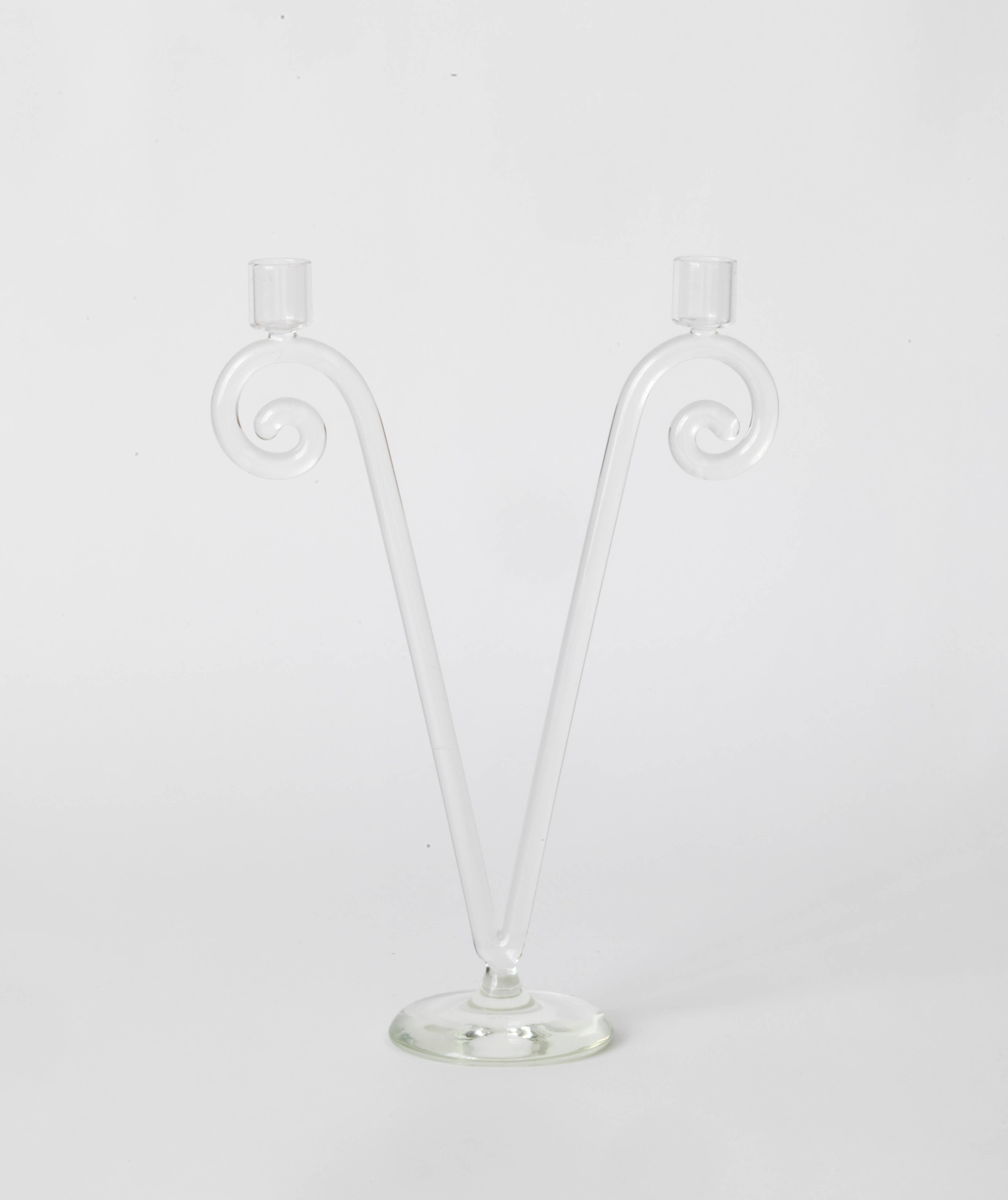 Spiral Candleholder (Double Stem) - Thumbnail 2