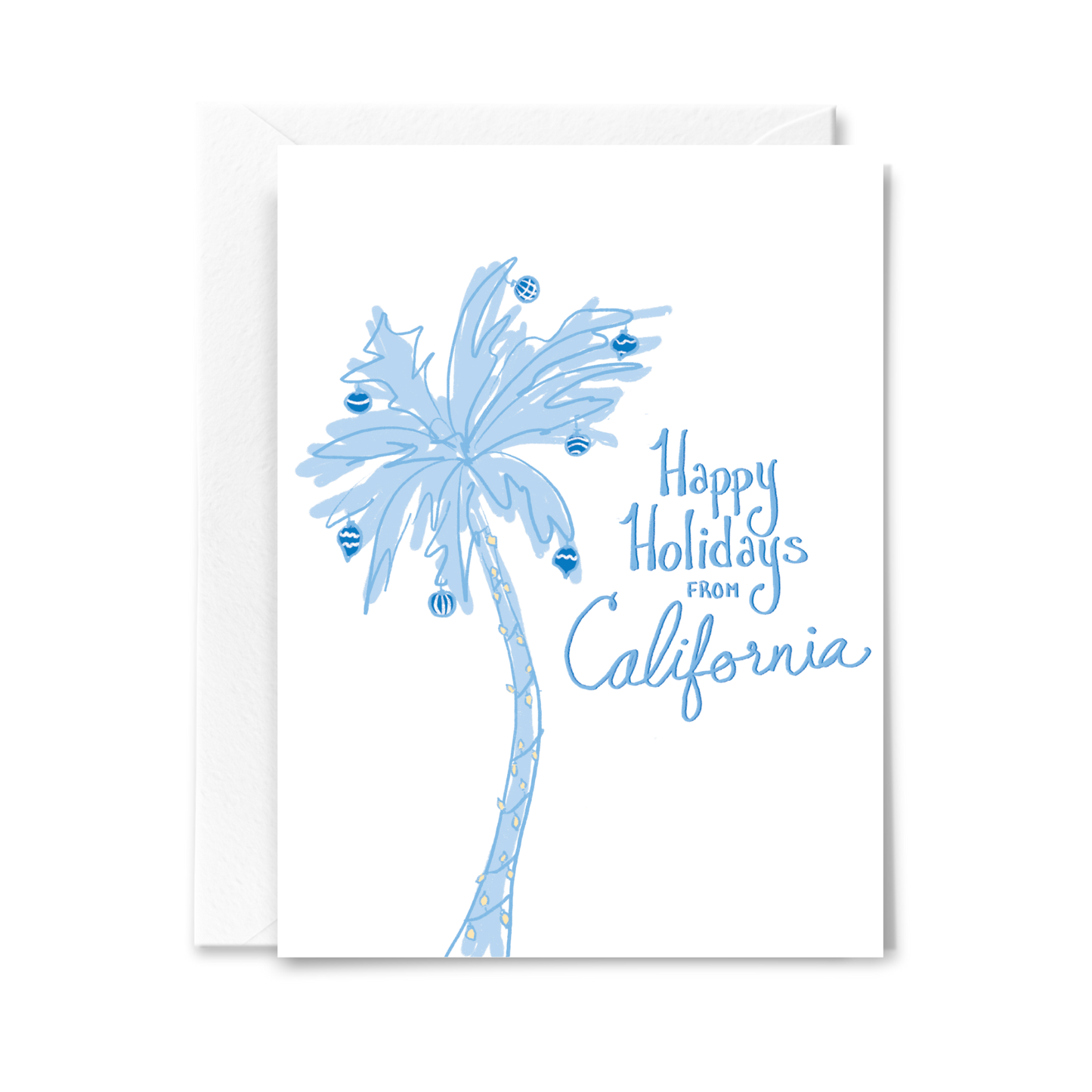 Holiday Palm Tree Card