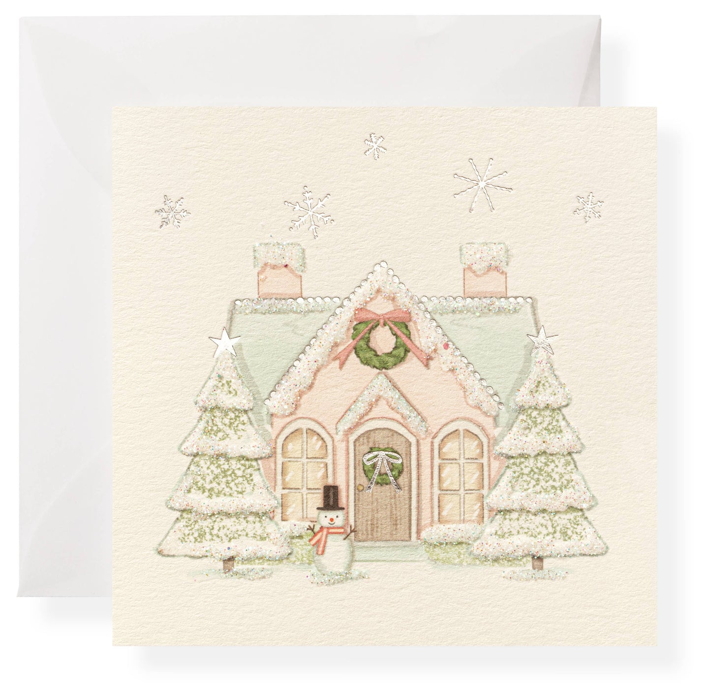 Merry House Individual Gift Enclosure - Greeting Cards by Carlyle Avenue