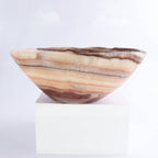 Mexican Onyx/Calcite Bowl 10"