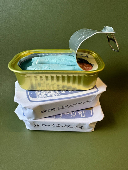 Tinned Fish Candle - Juniper and Fraser Fir -  by Carlyle Avenue