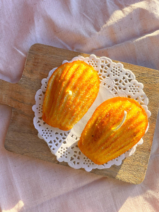 Dulce Madeleines - Set of 2 Madeleines Candles -  by Carlyle Avenue