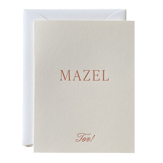Mazel Tov No. 28 -  by Carlyle Avenue