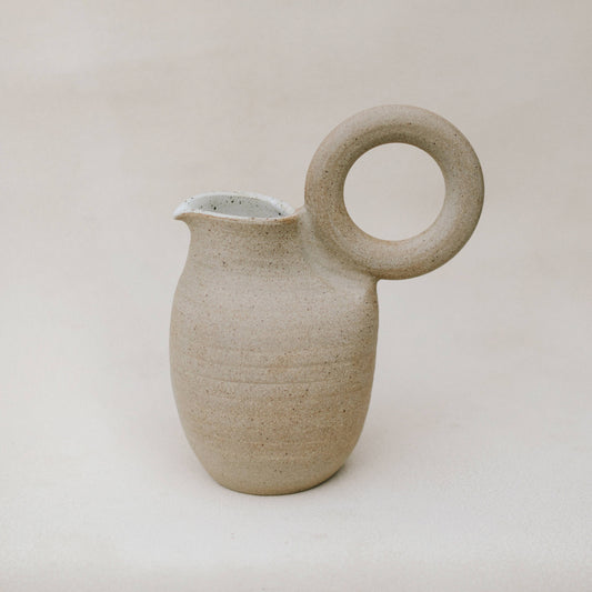 Ceramic Ring Pitcher