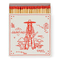 Lightening Bolt Square Matchbox - Matches by Carlyle Avenue