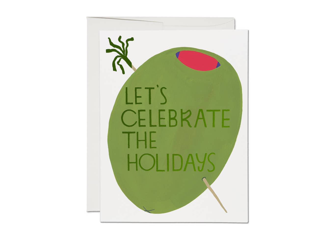 Olive Holidays holiday greeting card -  by Carlyle Avenue
