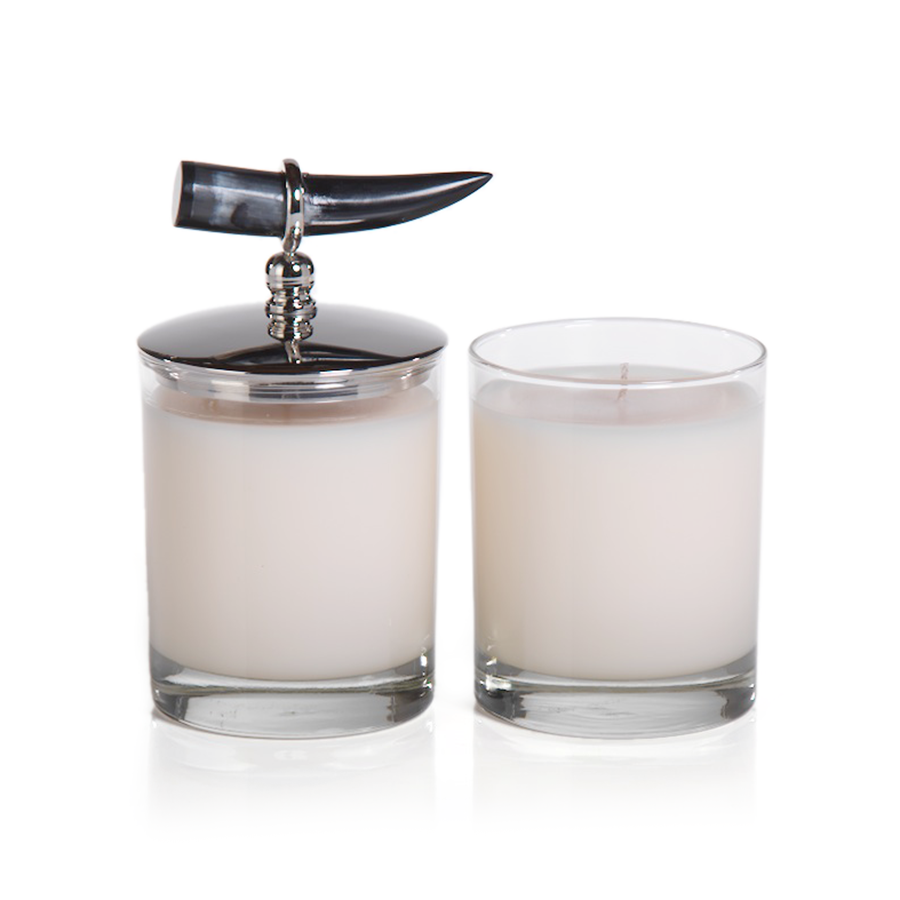 Côte d'Ivoire Scented Candle with Horn Lid