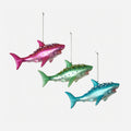 Shark Ornament, Set of 3 Assorted