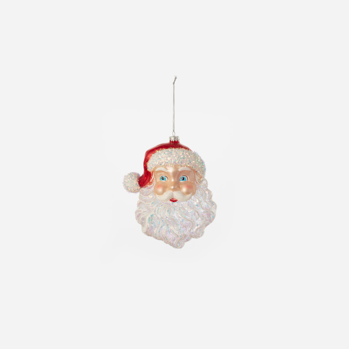 Oversized Santa Head Ornament