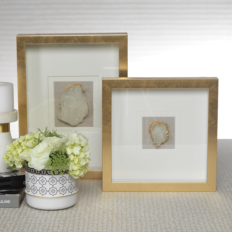 Gold Framed Crystal