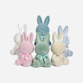 Flocked Sitting Bunny - Set of 6 Assorted