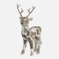 Festive Fiber Blend Standing Deer - Gold