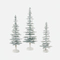 Glittered Layer PVC Tree, Set of 3