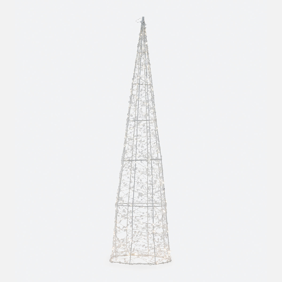 Wire Frame LED Cone Tree - 39.5"