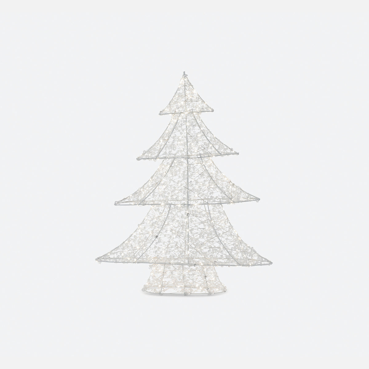 Wire Frame Lit Christmas Tree - 23.5"