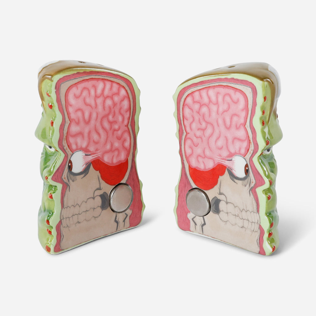 Franken's Ceramic Salt & Pepper Shakers