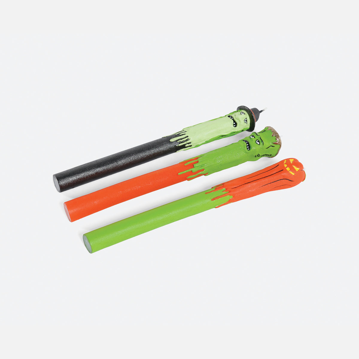 Drippy Taper Candles - Set of 3 Assorted