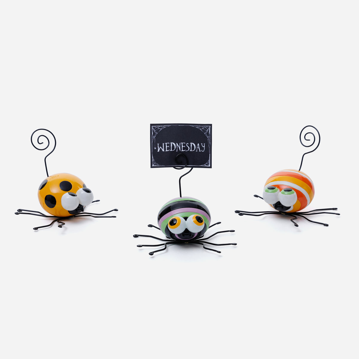 Candy Spider Place Card Holders - Set of 3 Assorted