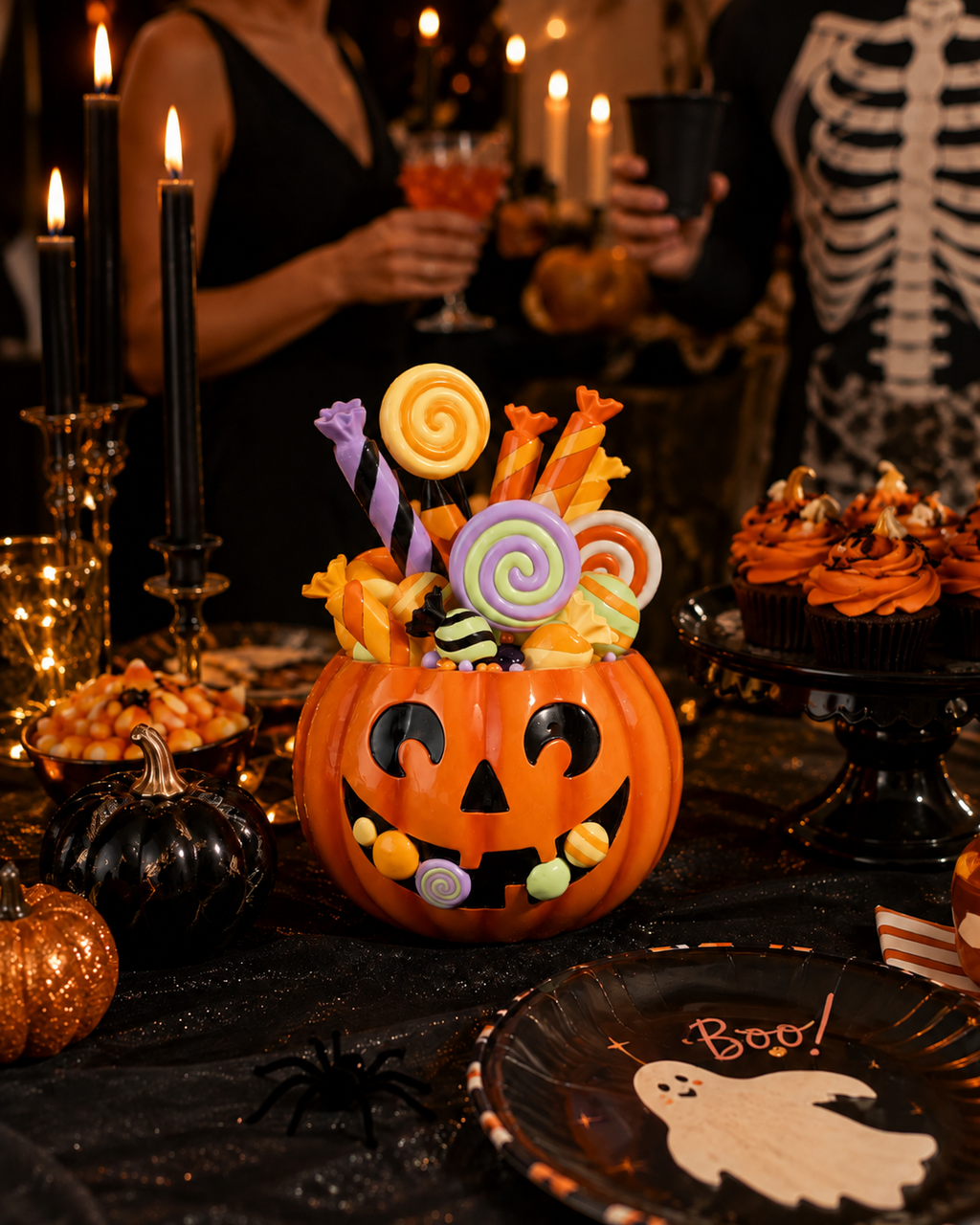 Pumpkin Candy Display