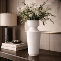 Ojai White Ceramic Vase