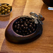 St. Anton Wood Nut Bowl w/Pewter Squirrel