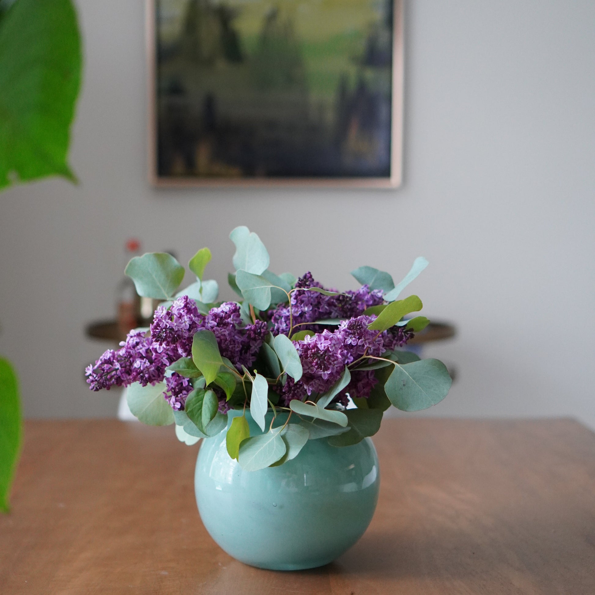 Lumen Sage Blown Glass Vase - Vases by Carlyle Avenue