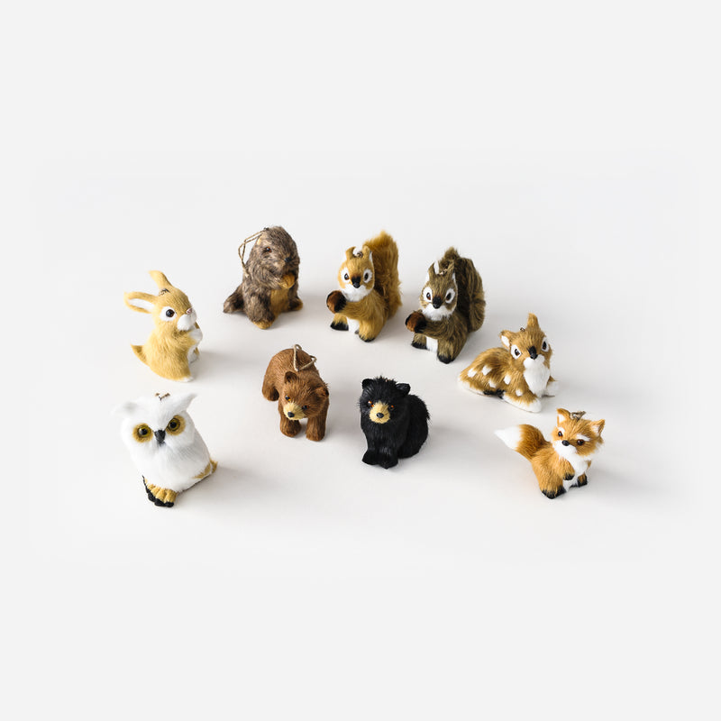 Baby Animal Ornament, Set of 9 Assorted