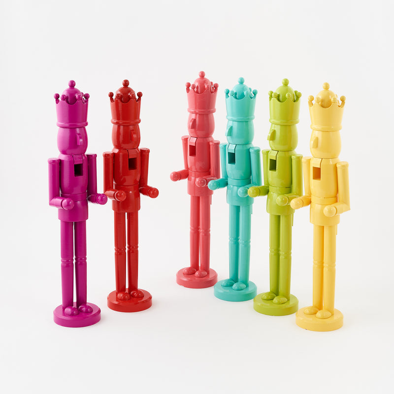 Nutcracker, Set of 6 Assorted - Large