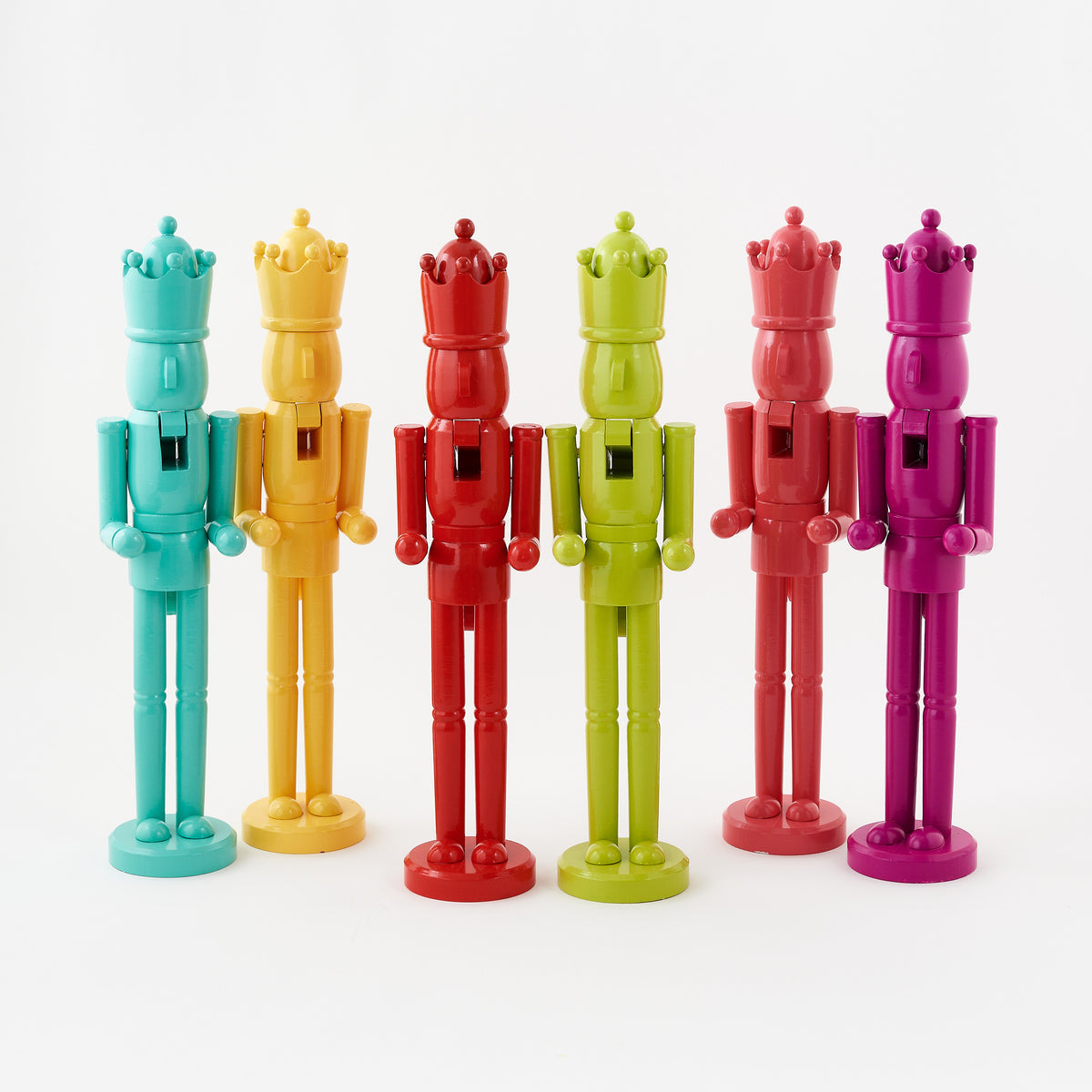 Nutcracker, Set of 6 Assorted - Large