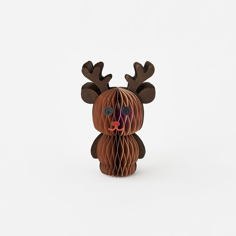 Accordion Reindeer, Set of 6, Small