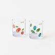 Terrazzo Rocks Glass, Set of 2 Assorted
