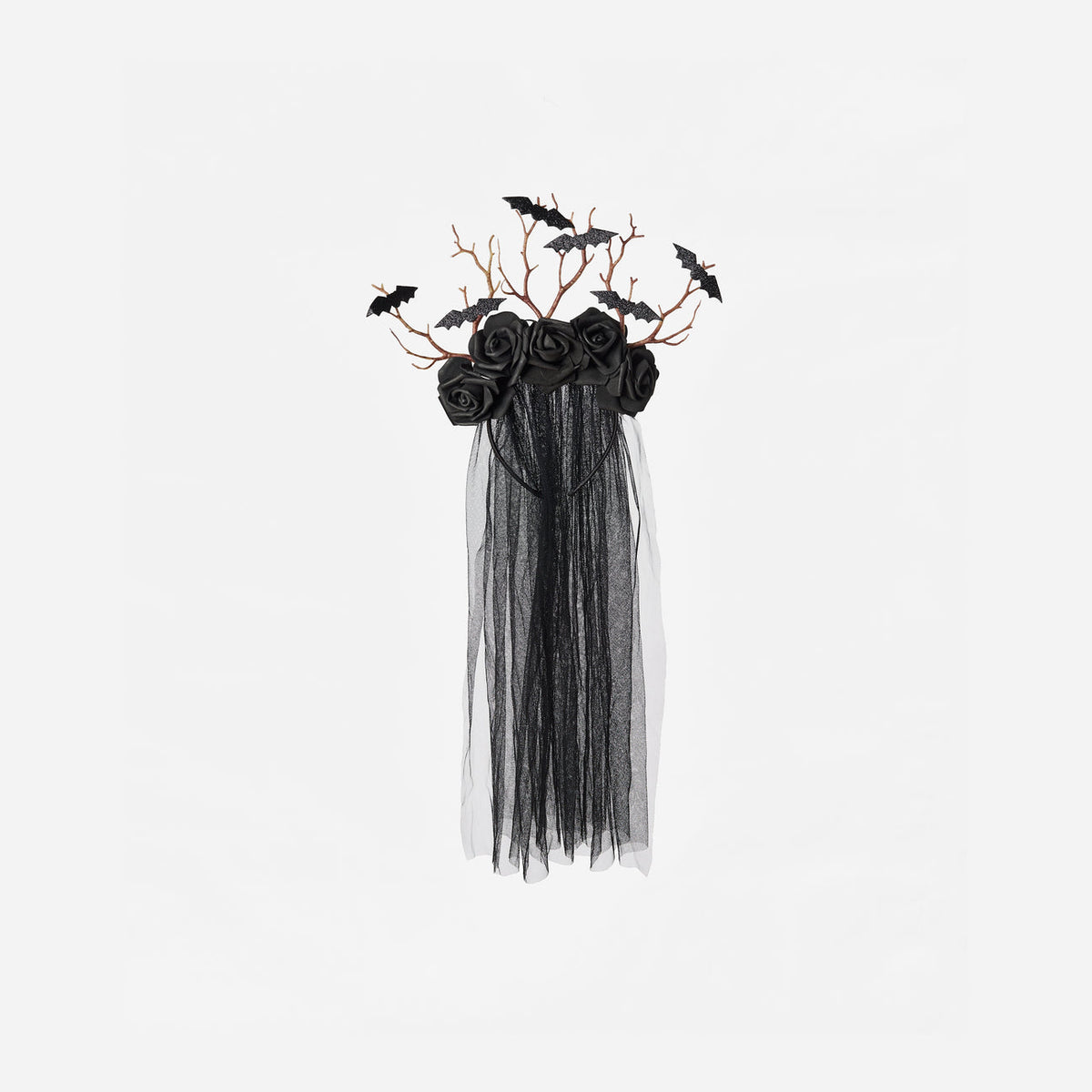Bat / Rose Bridal Veil