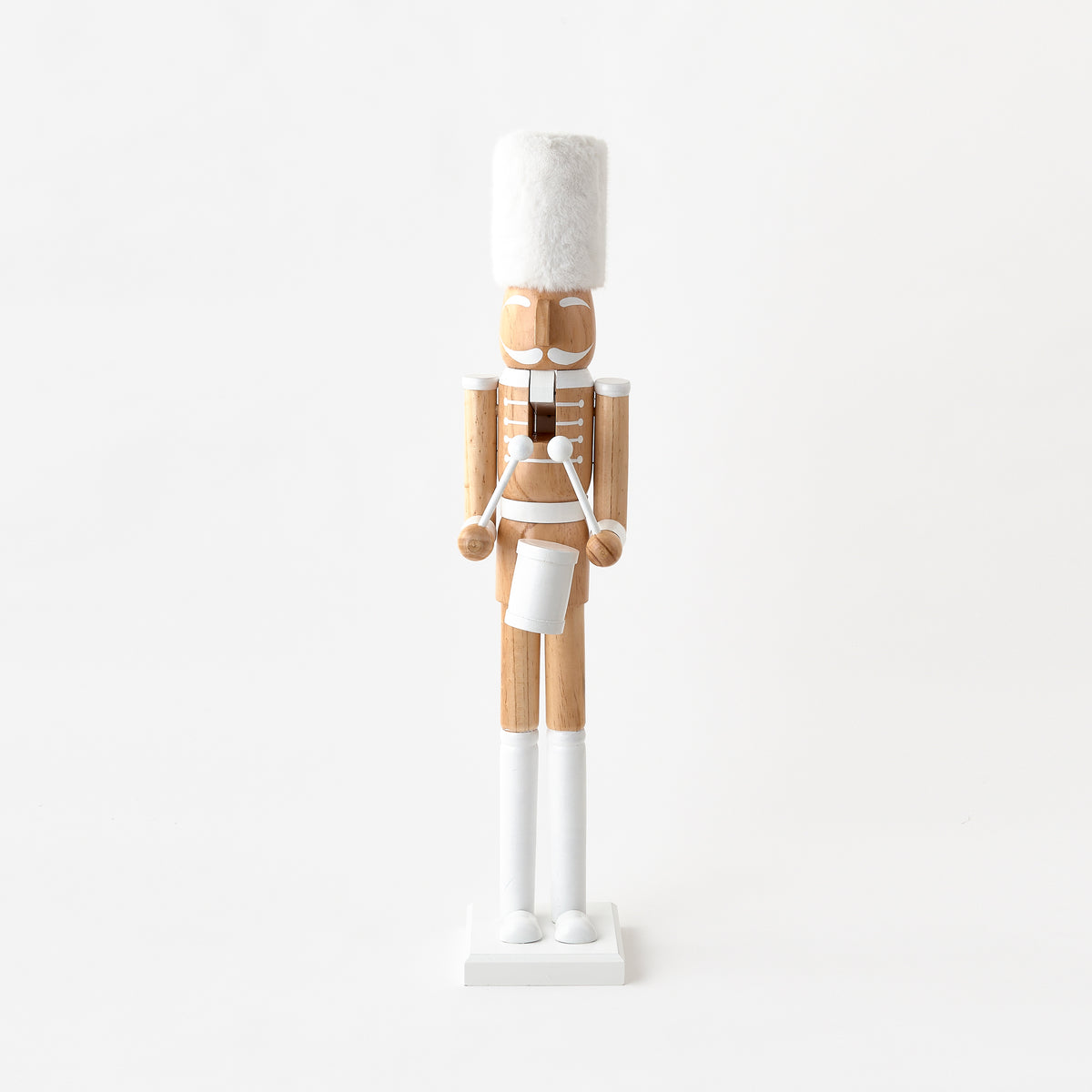 White / Natural Nutcracker, Large